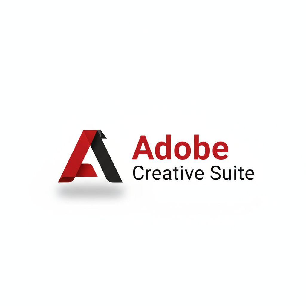 Adobe Creative Suite logo representing professional design and content creation tools
