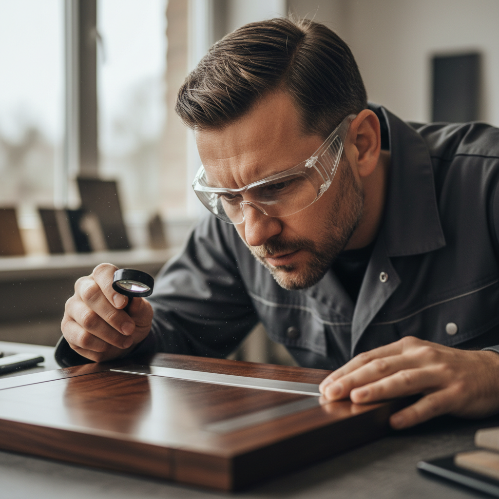 Amit Kumar, Finishing Specialist ensuring premium quality finishes