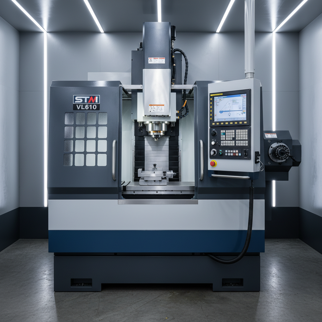 STM VL610 3-axis VMC vertical machining center