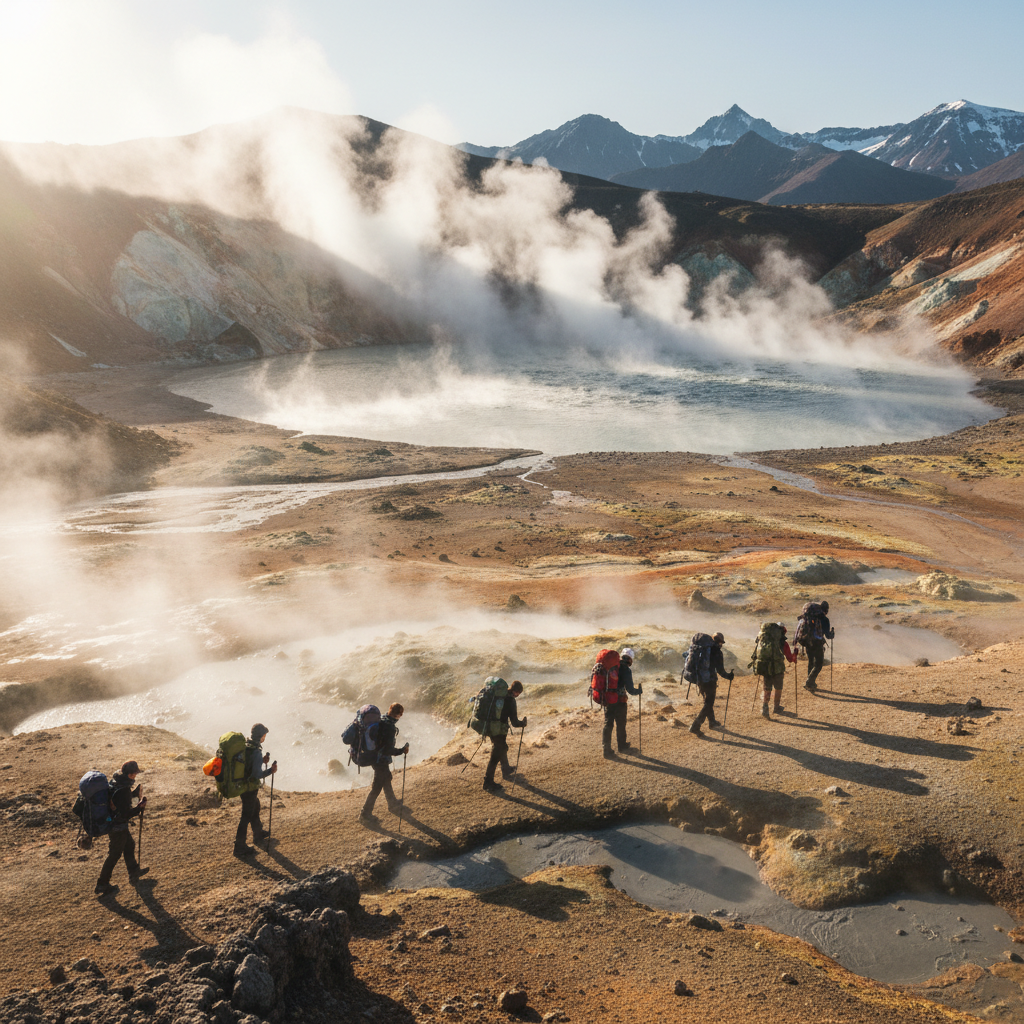 Video thumbnail showing hikers on the trail to Boiling Lake in Dominica