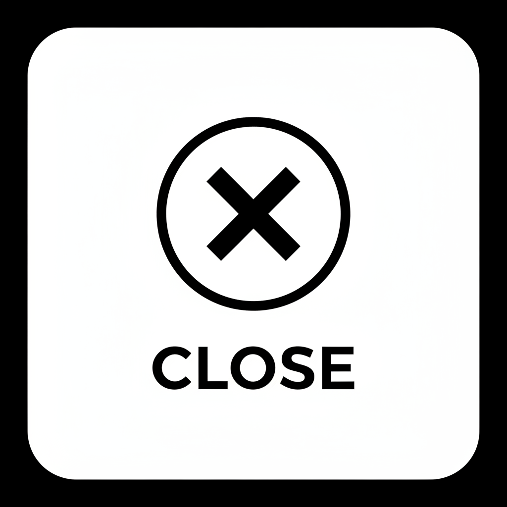 Close modal icon