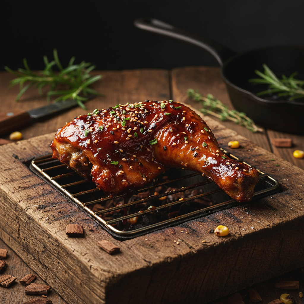 BBQ Whole Chicken — Nigerian food dish