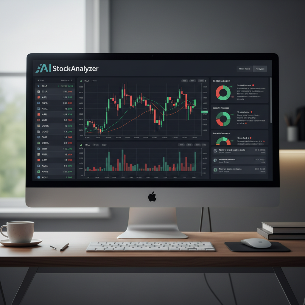 Stock screener with market visualization and AI filtering