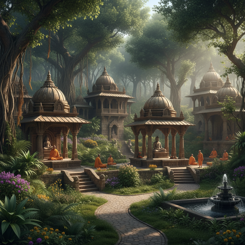 Yamuna Kunj Chatram — spiritual guesthouse in Vrindavan, Uttar Pradesh near Banke Bihari Temple