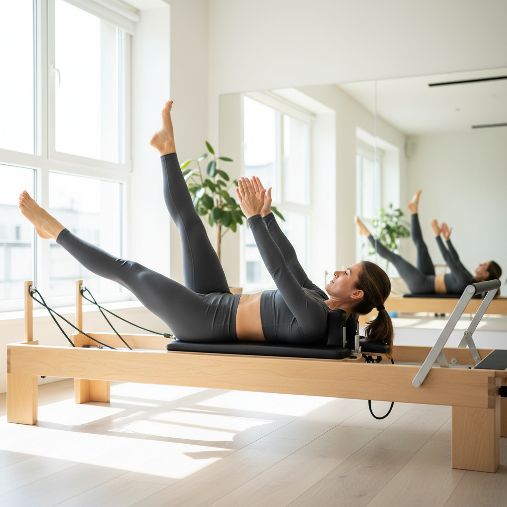 Isabelle M., pilates teacher with elegant presence