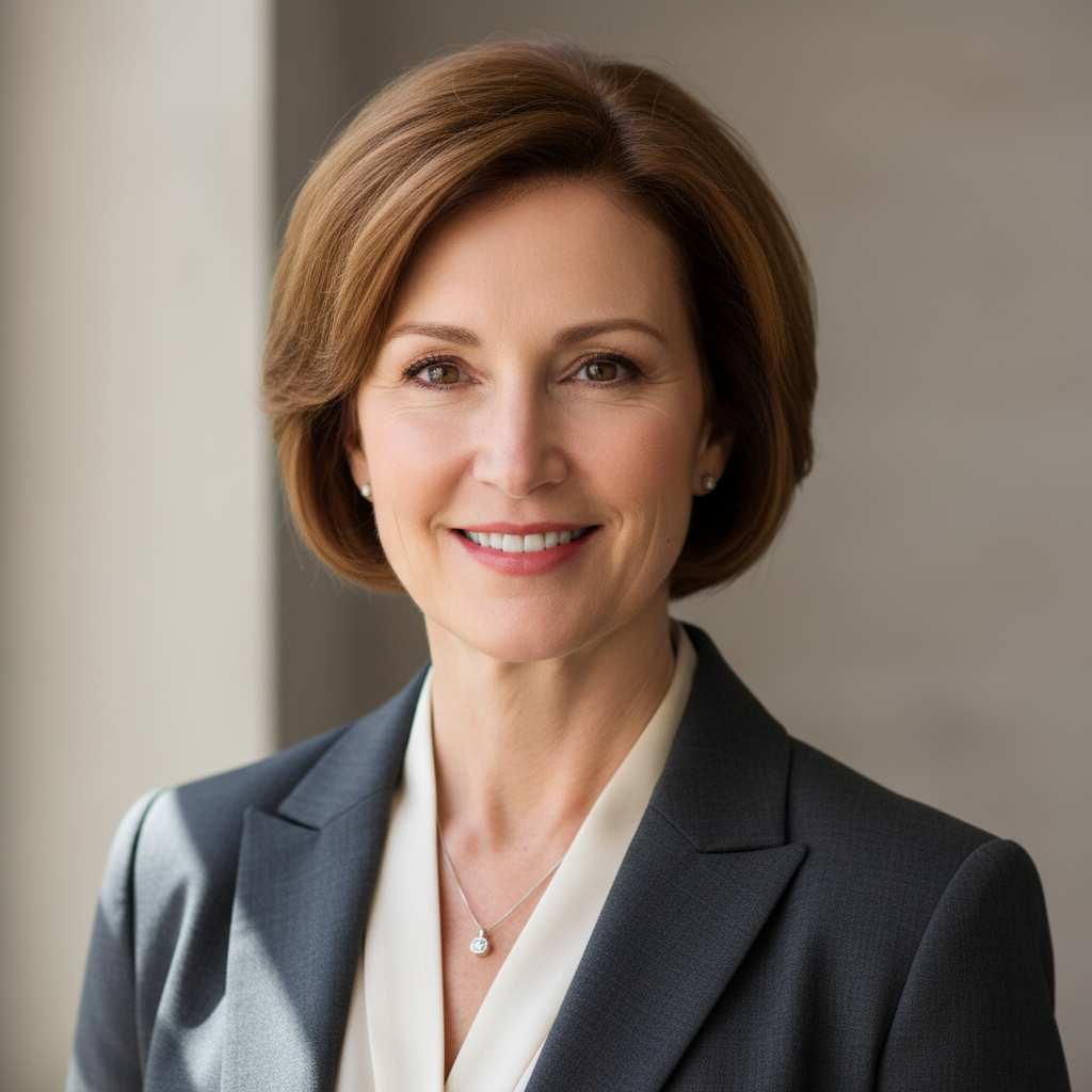 Portrait of Sarah Mitchell, CFP - Senior Financial Advisor