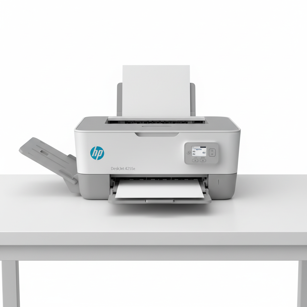 Refurbished HP DeskJet 4255e side view