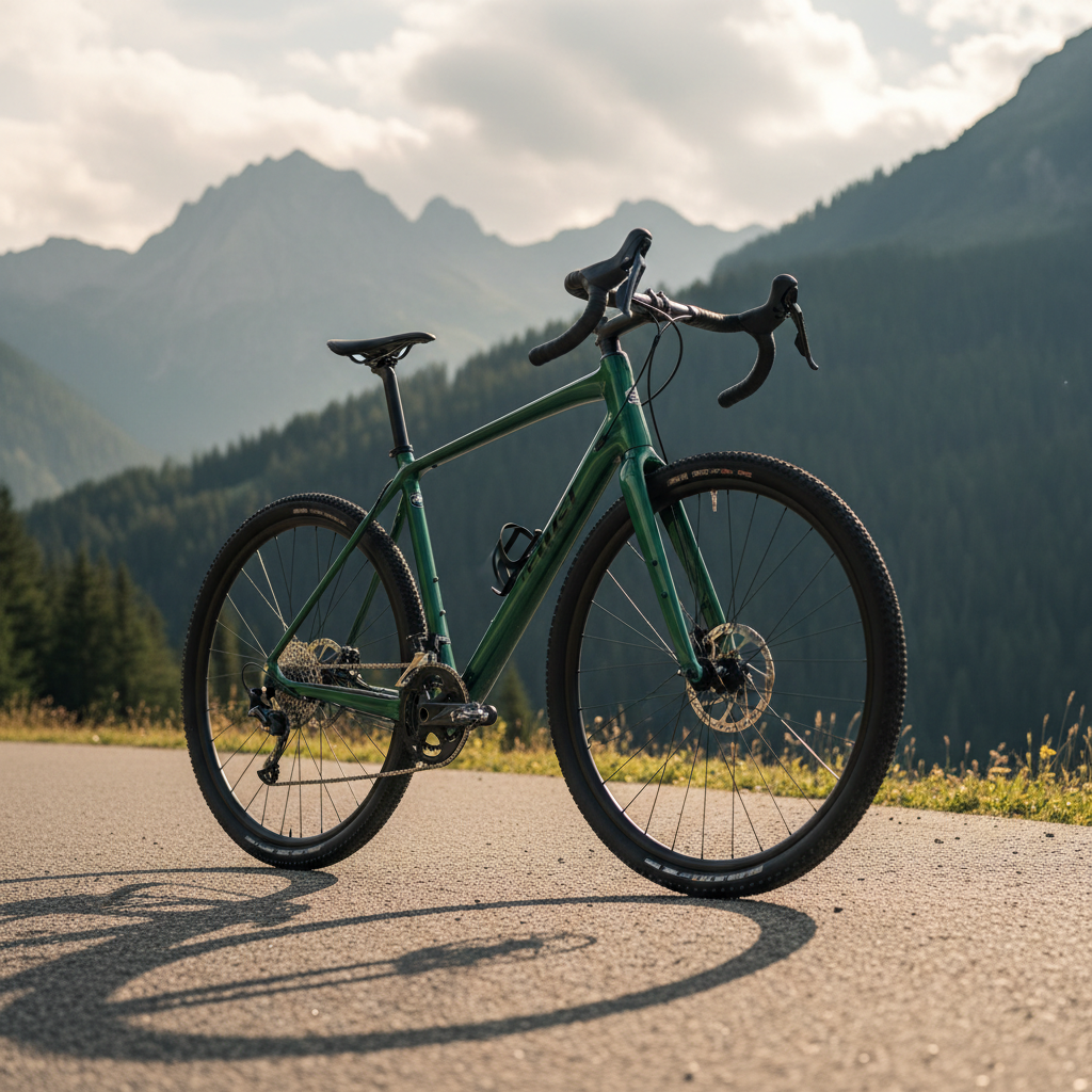 VX-GT Alpine in forest green on alpine road