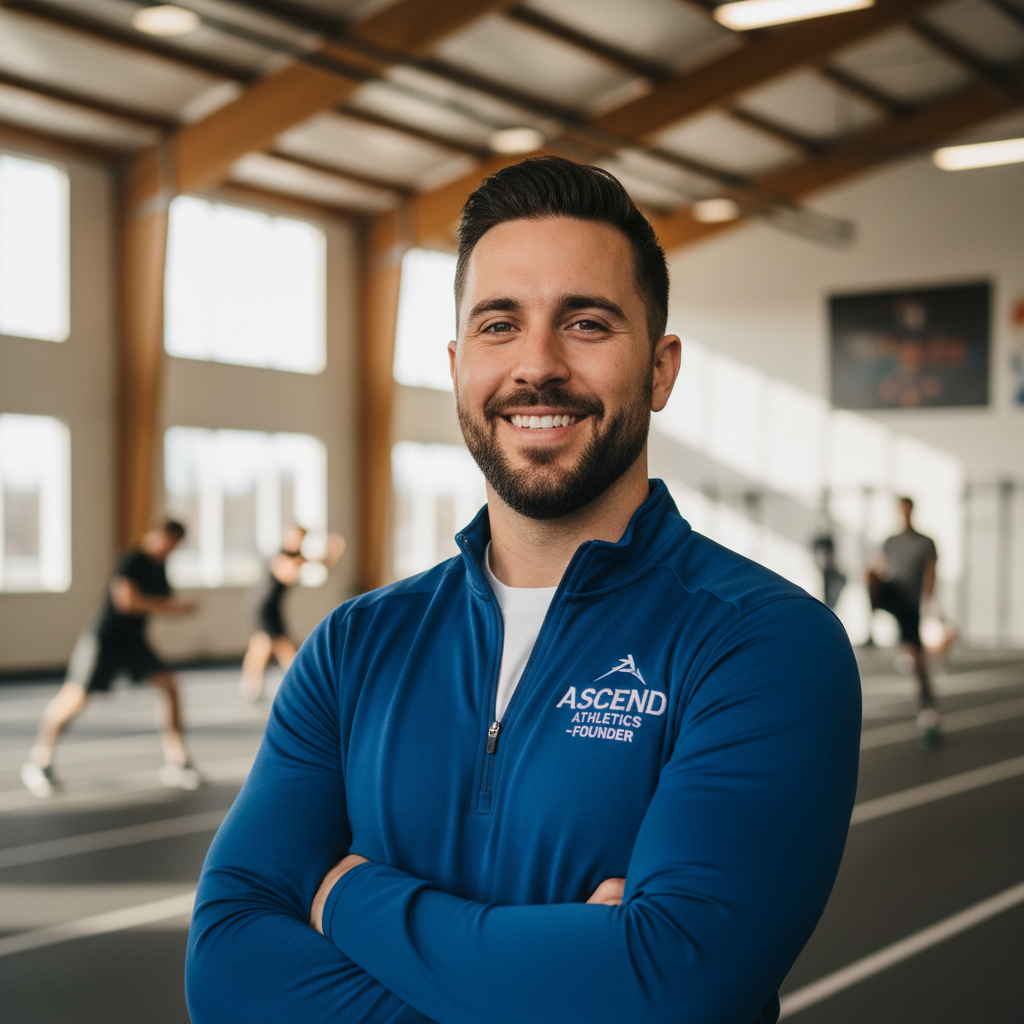 Overtime Athletics channel avatar showing a man with a broad smile