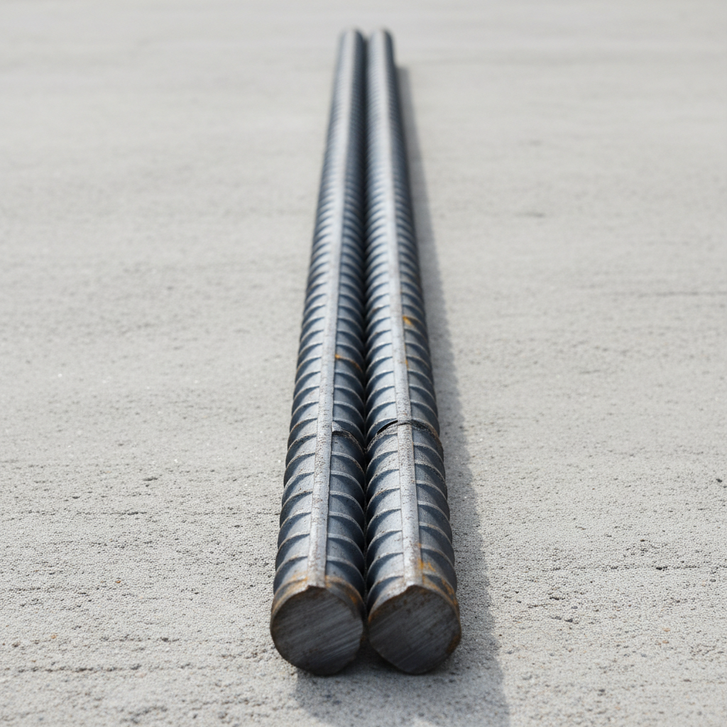 Dense grid of steel reinforcement bars ready for concrete pour, precise placement, deep industrial shadows, dark steel tones