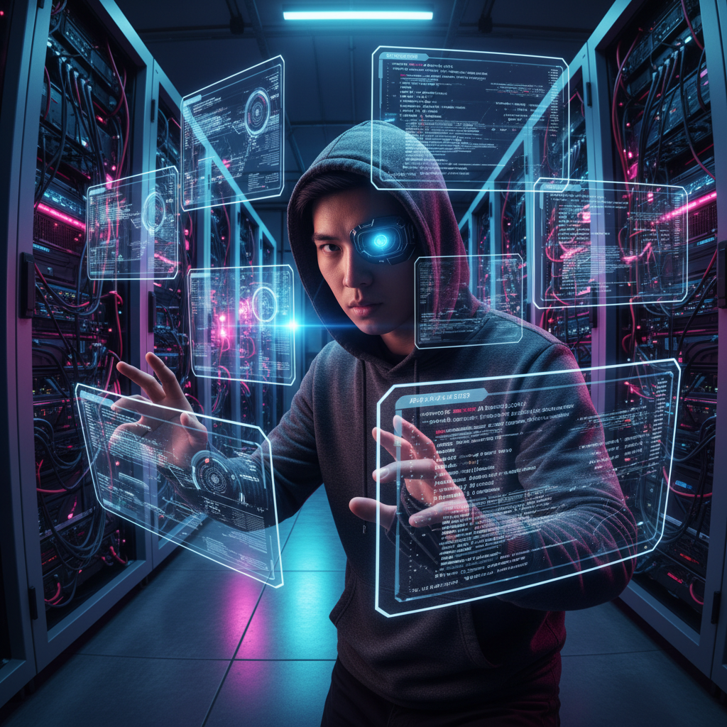 Ozzy Nakamura — AI character avatar, Sci-Fi persona