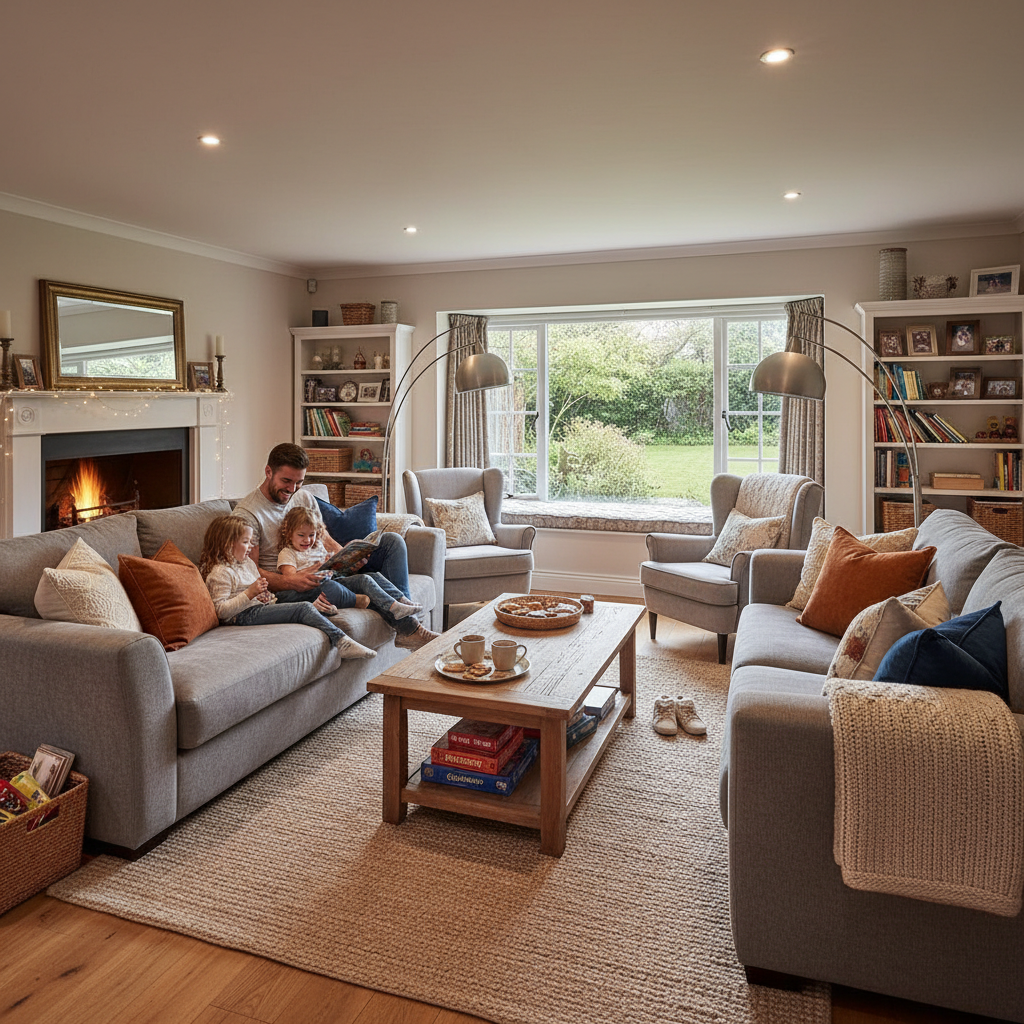 Comfortable guest house with homely atmosphere, cozy rooms, and welcoming common areas