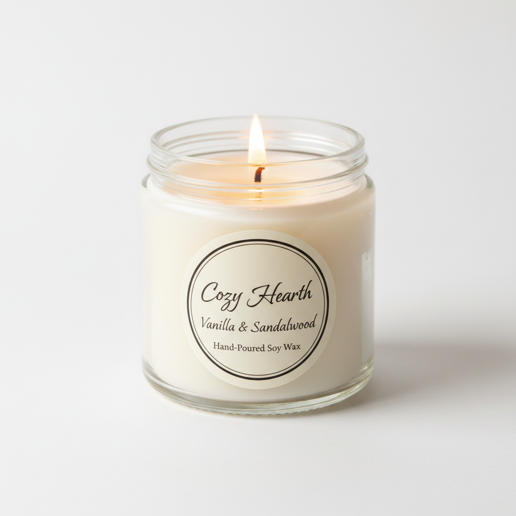 Scented candle small jar