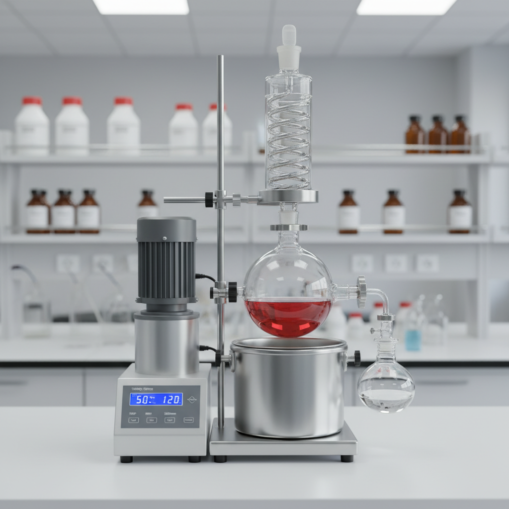 MEK methyl ethyl ketone solvent in laboratory flask, fast-evaporating chemical