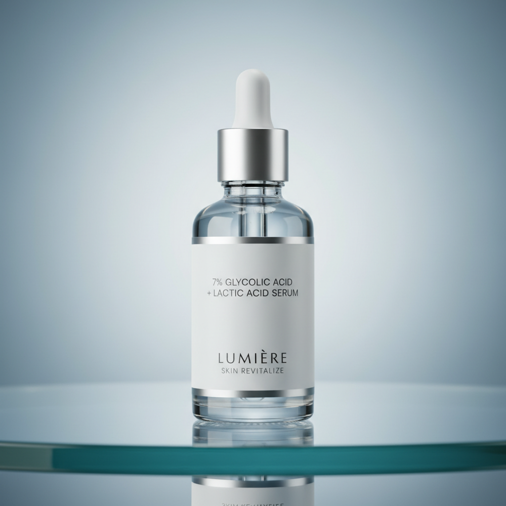 Glycolic Acid Face Wash product photo on clean neutral background
