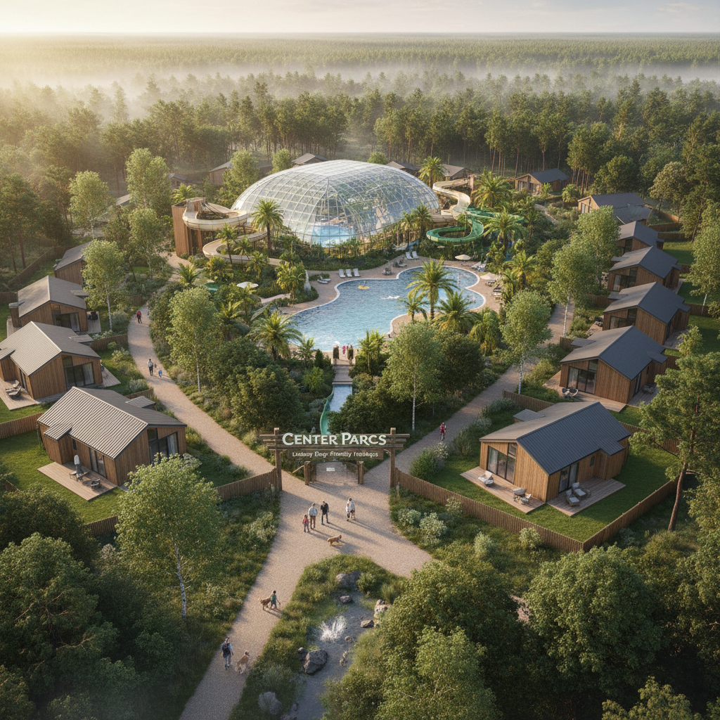 Center Parcs luxe vakantiepark met subtropisch zwembad en bos, hondvriendelijk