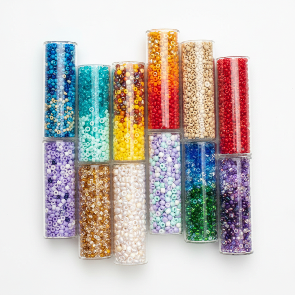 Seed Bead Blends — Curated Color Tubes bead collection product photo