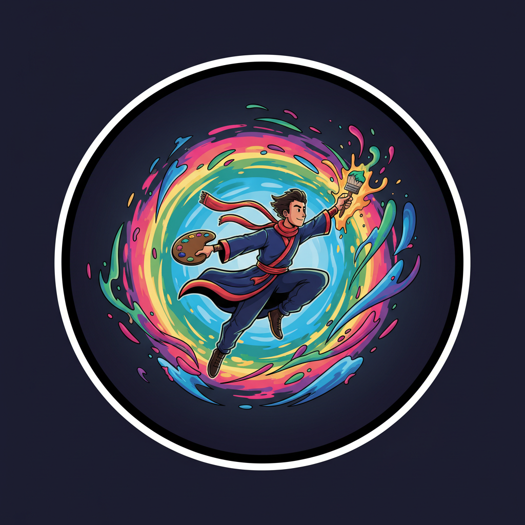 Artist avatar in portal