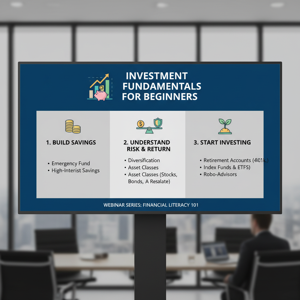 Investment fundamentals webinar for beginners