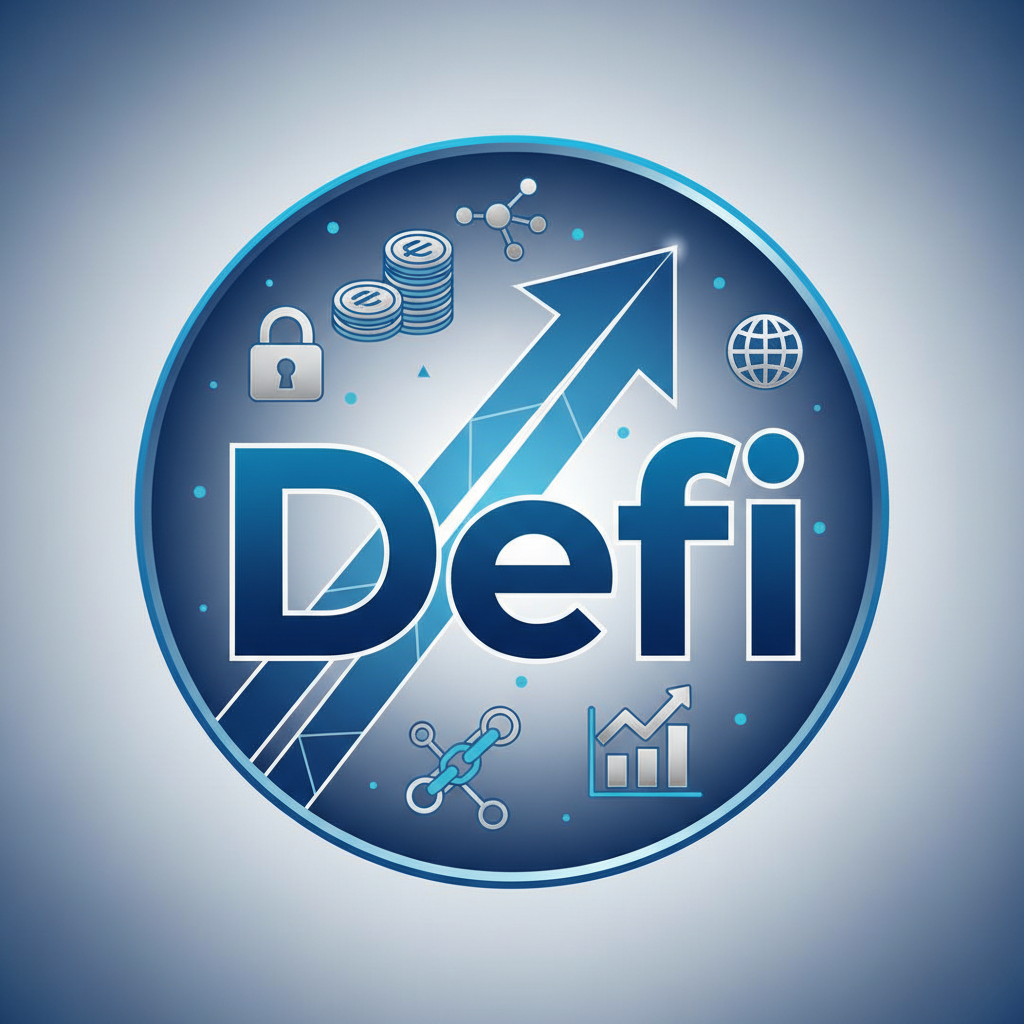 DeFi protocol dashboard with green charts