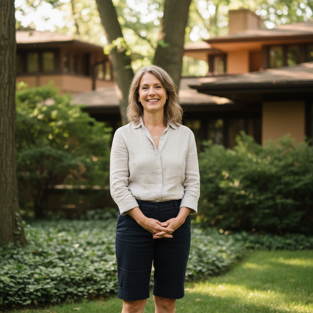 Linda Perez, homeowner in Northwest Bakersfield, woman with warm smile