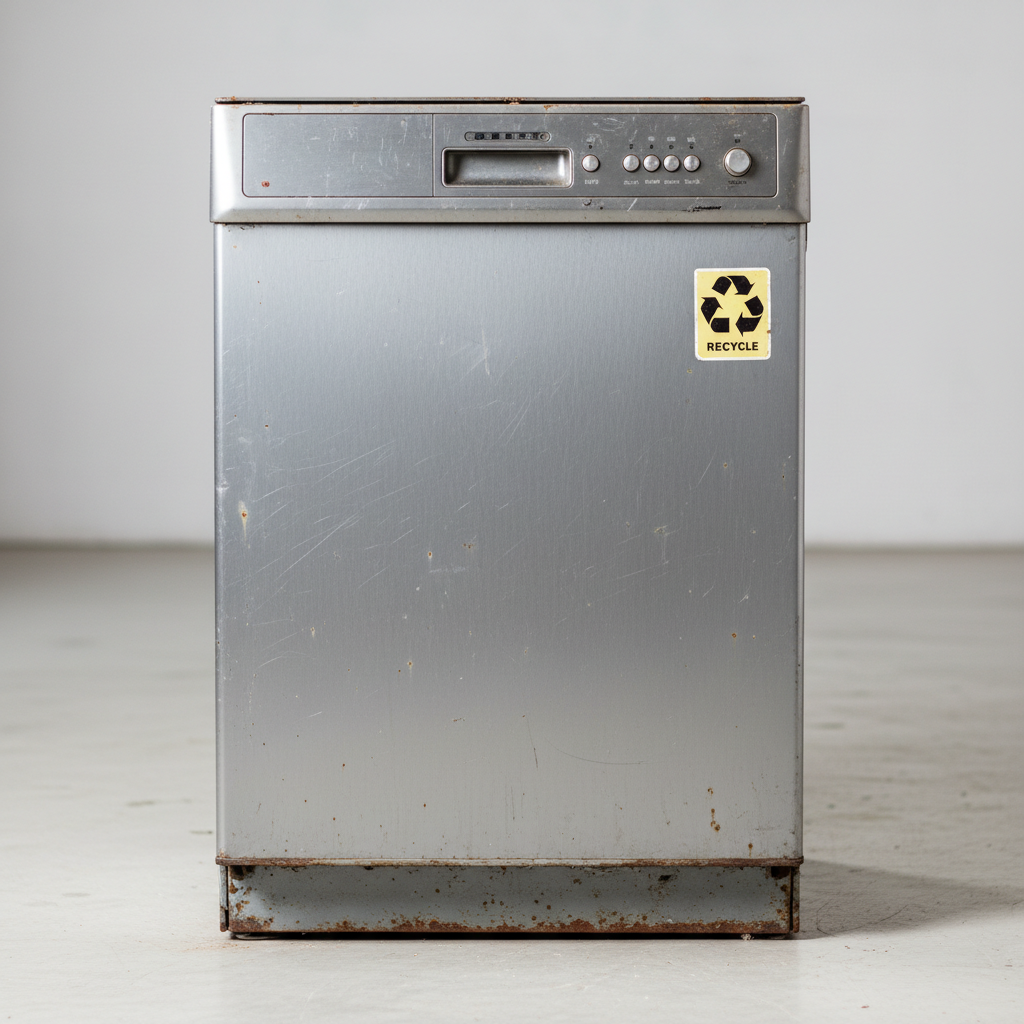 Dishwasher - scrap recycling pickup