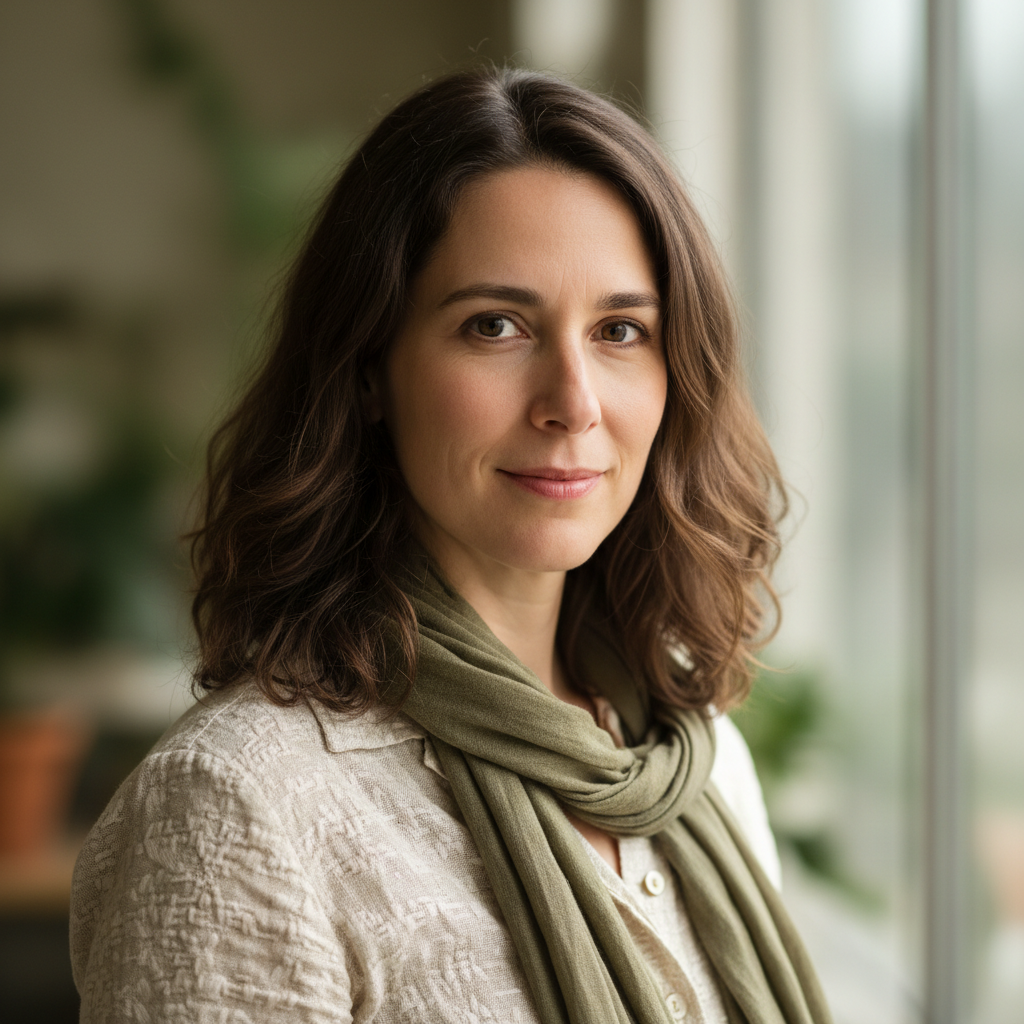 Natasha Williams, LuxeBeauty head of sustainable sourcing, professional headshot outdoors