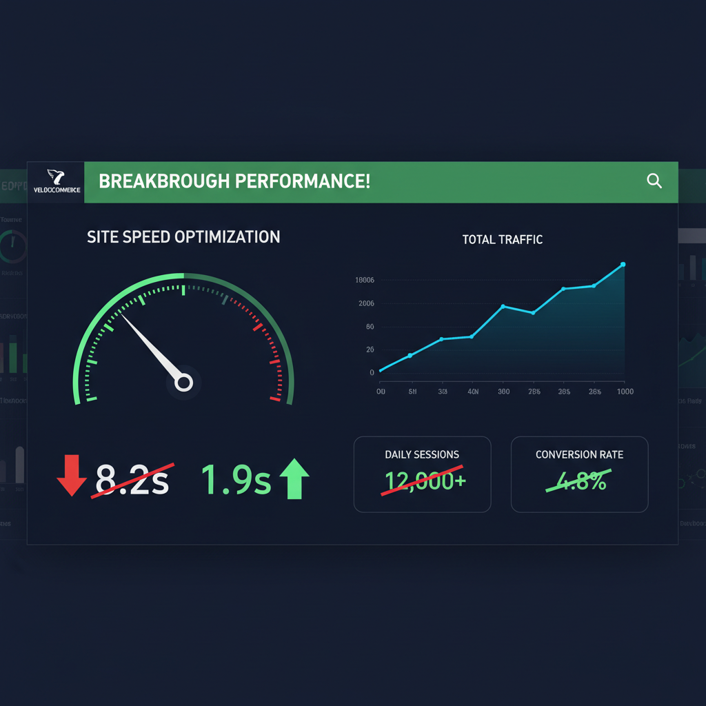 E-commerce website with improved search rankings