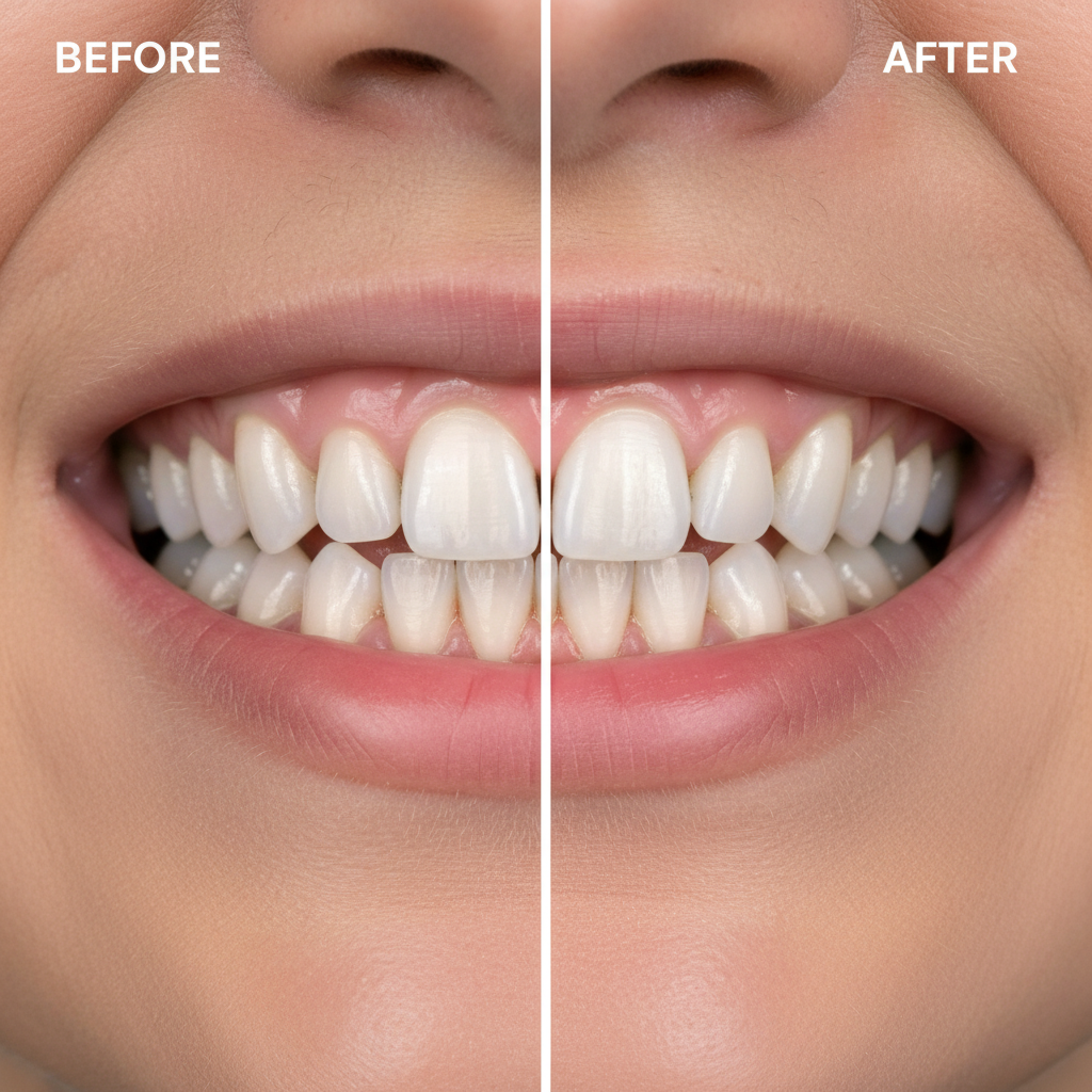 After full arch implants showing complete set of natural-looking teeth with confident smile