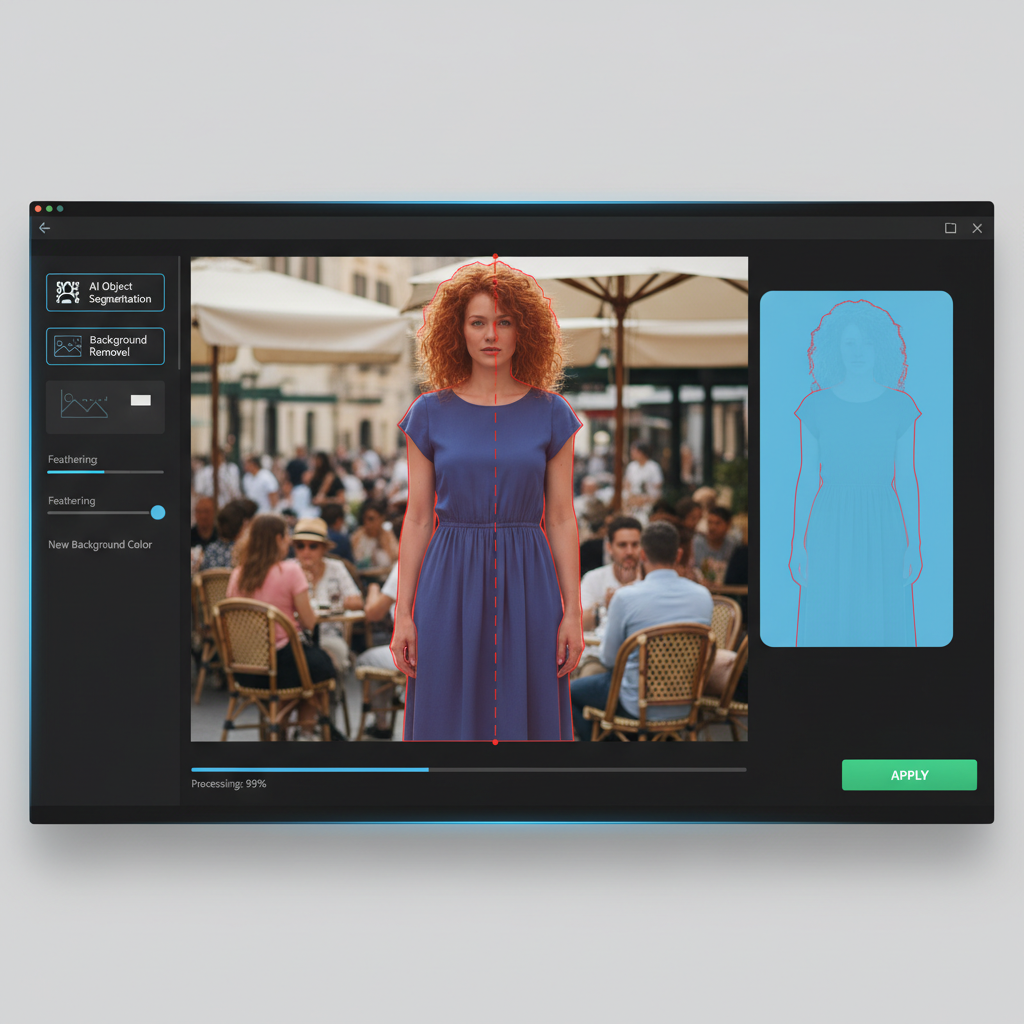 AI product photo studio with background removal