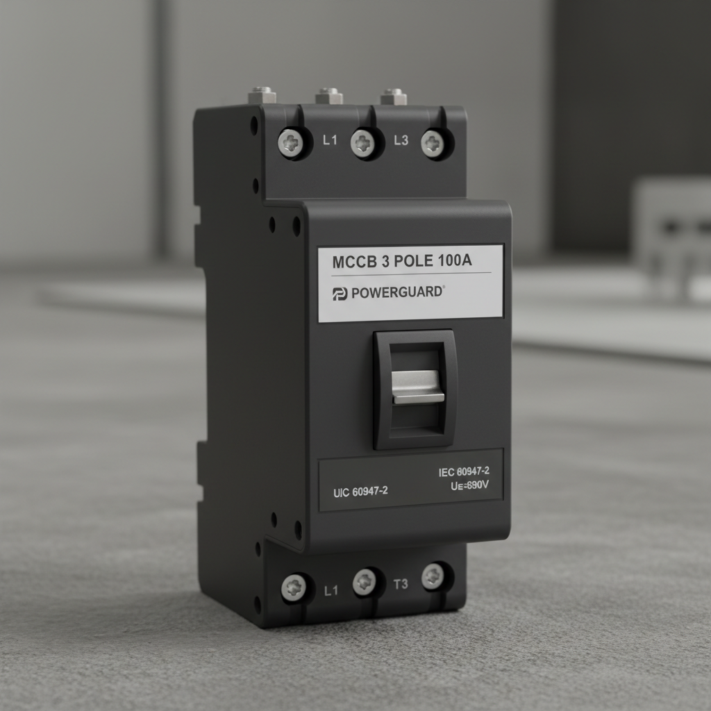 Molded case circuit breaker 100A