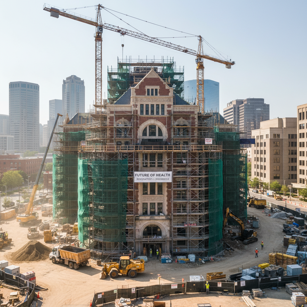 Charlotte Medical Arts Building Reno construction site thumbnail