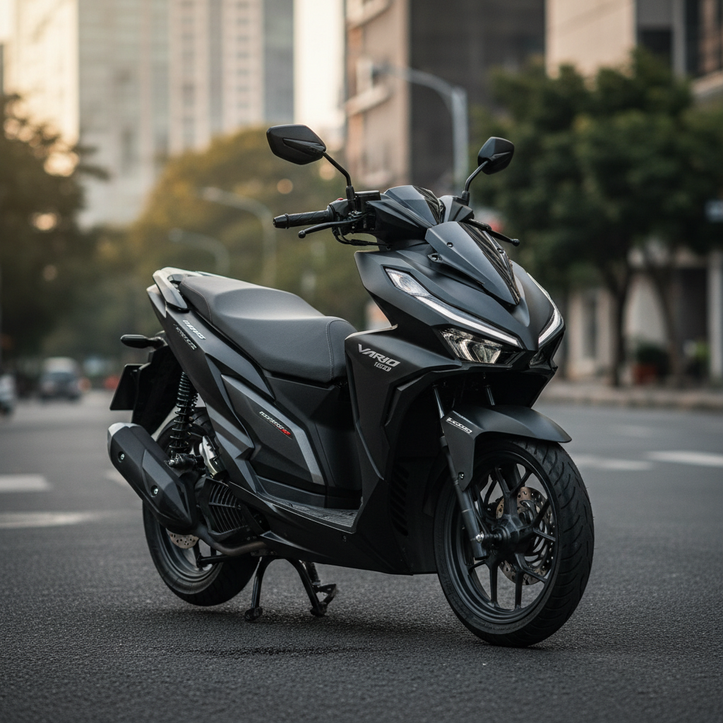 Honda ADV160 en ciudad