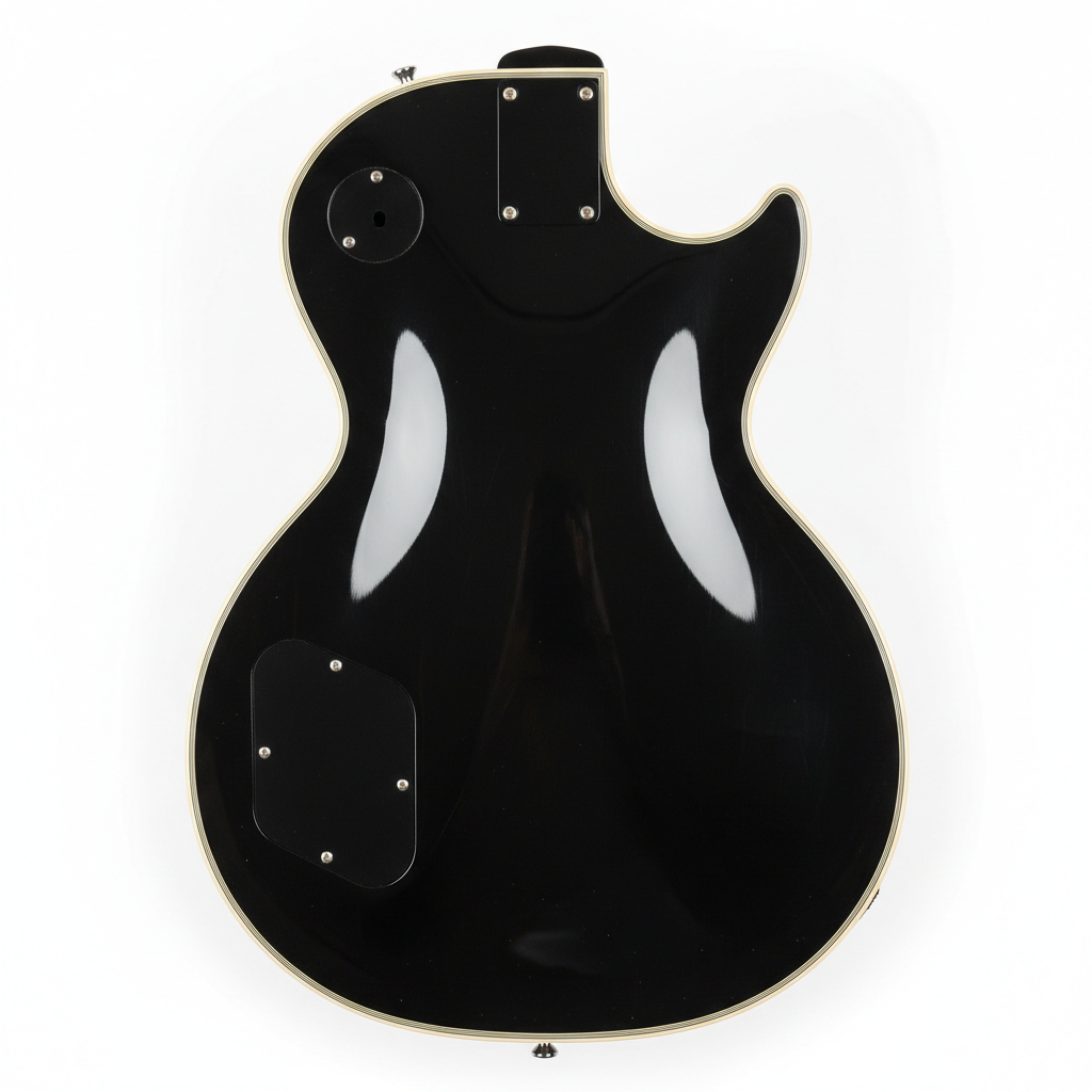 Gibson Les Paul Custom guitar body in ebony finish