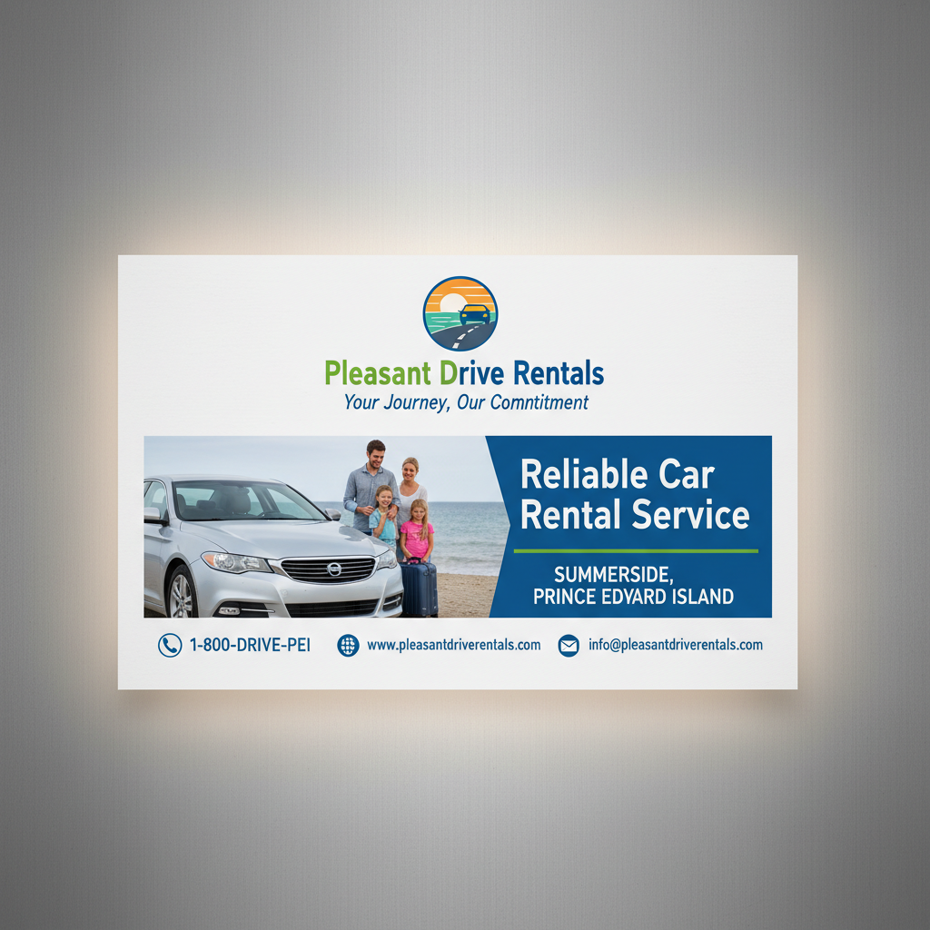 Pleasant Drive Rentals hero — reliable car rentals in Summerside Prince Edward Island