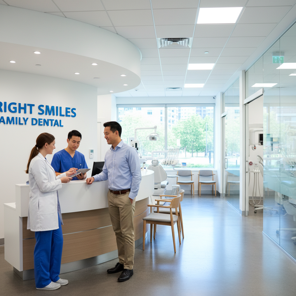 Kevin Chang, Chinese-American man, family dental care patient at DentalCare NYC