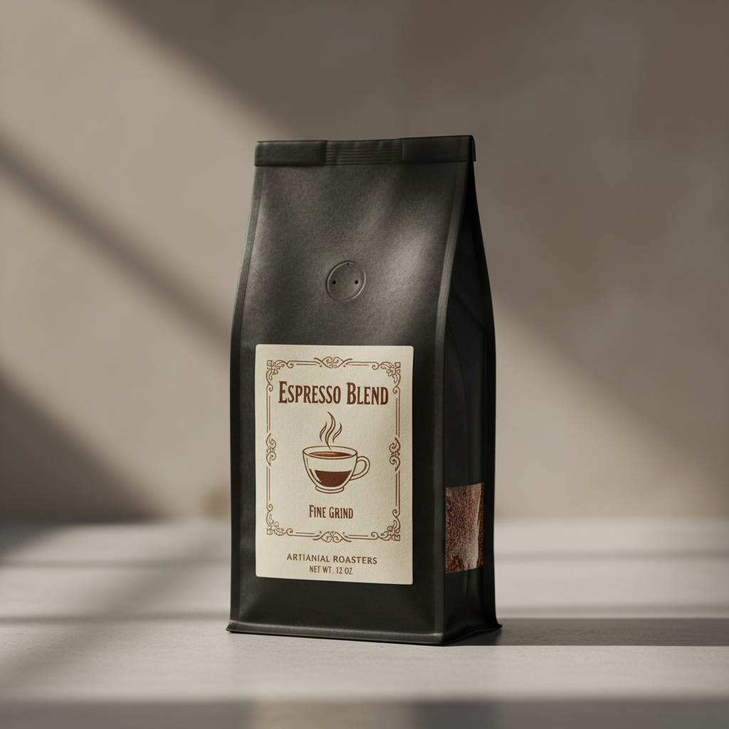 Espresso Blend specialty coffee from Multi-Origin — Dark Roast, artisan roasted bag
