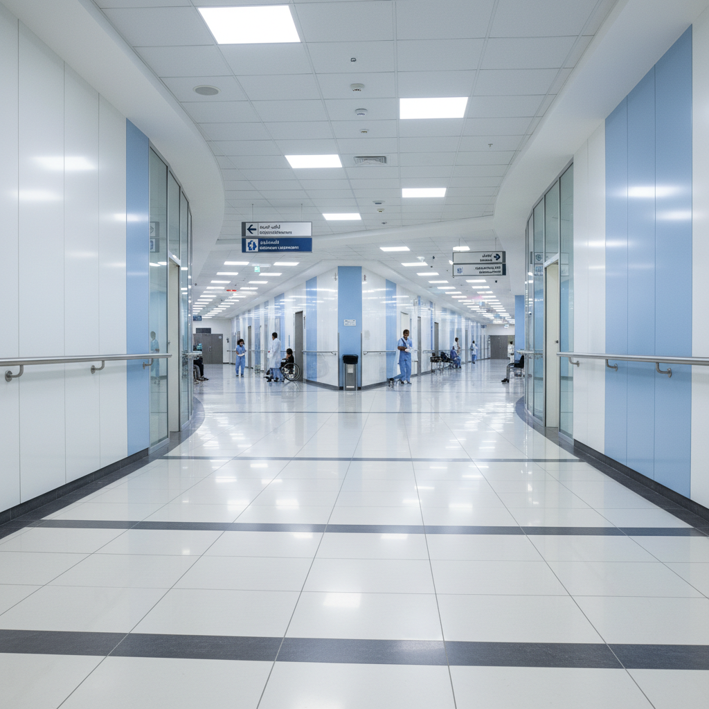 Hospital emergency corridor