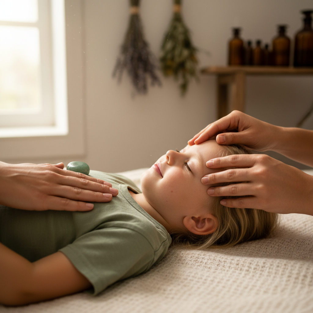 Kind bei natürlicher Heilbehandlung – Kinderheilkunde