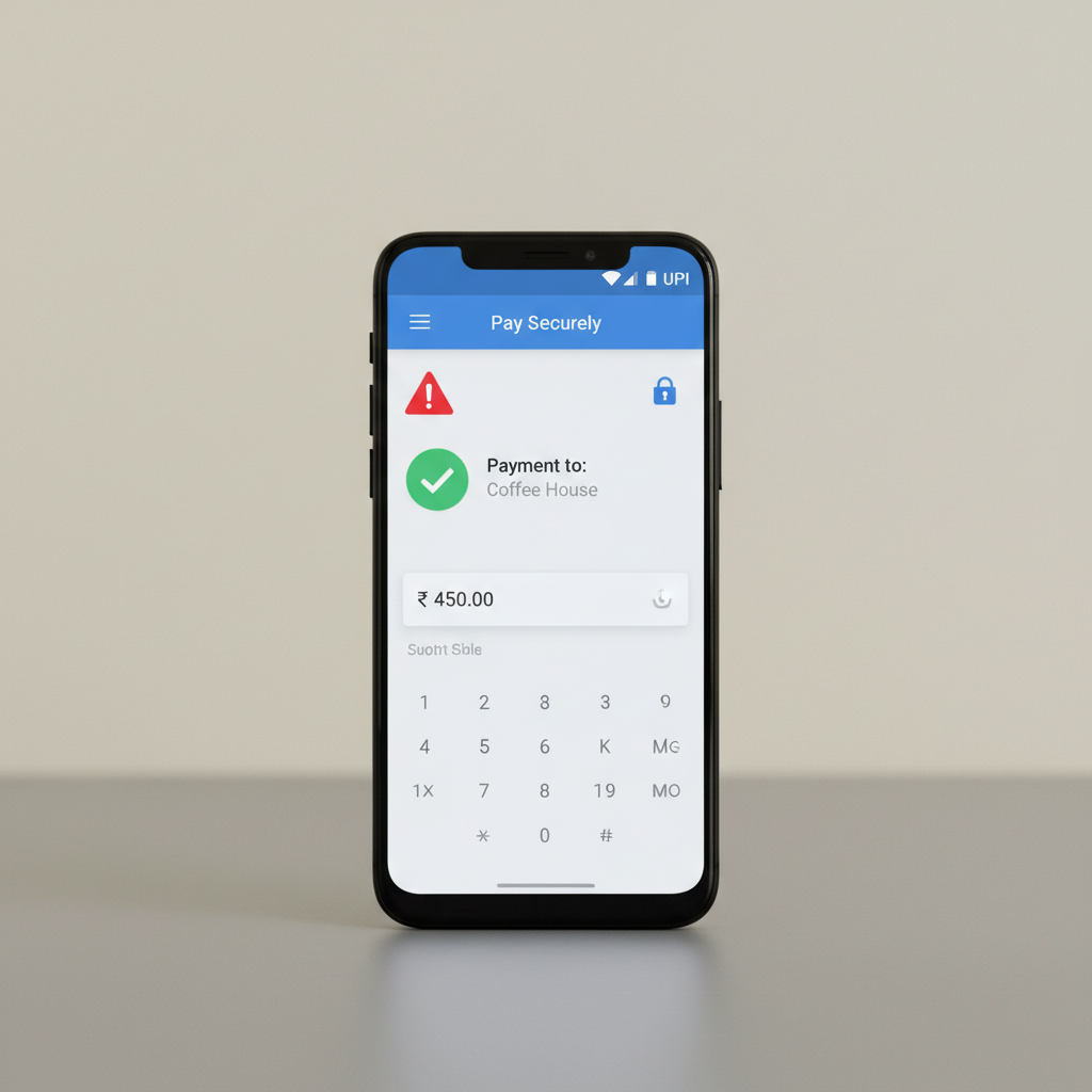 Digital payment interface on smartphone representing Nepal Rastra Bank digital payment guidelines