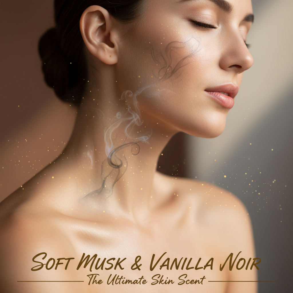 Vanilla Musk perfume bottle, Ittars fragrance