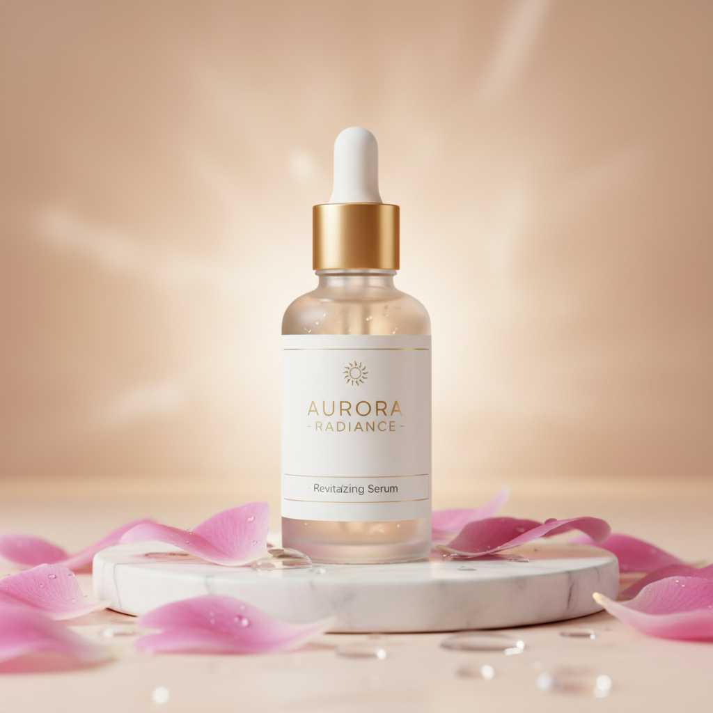 LuxeBeauty Rose Petal Radiance Oil as final step after Luminous Veil Serum for maximum glow