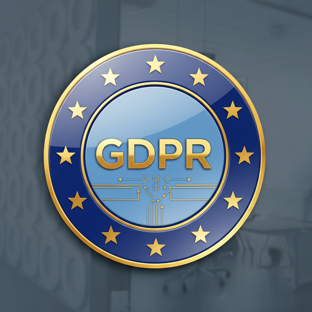 GDPR Compliant certification badge showing compliance verification seal