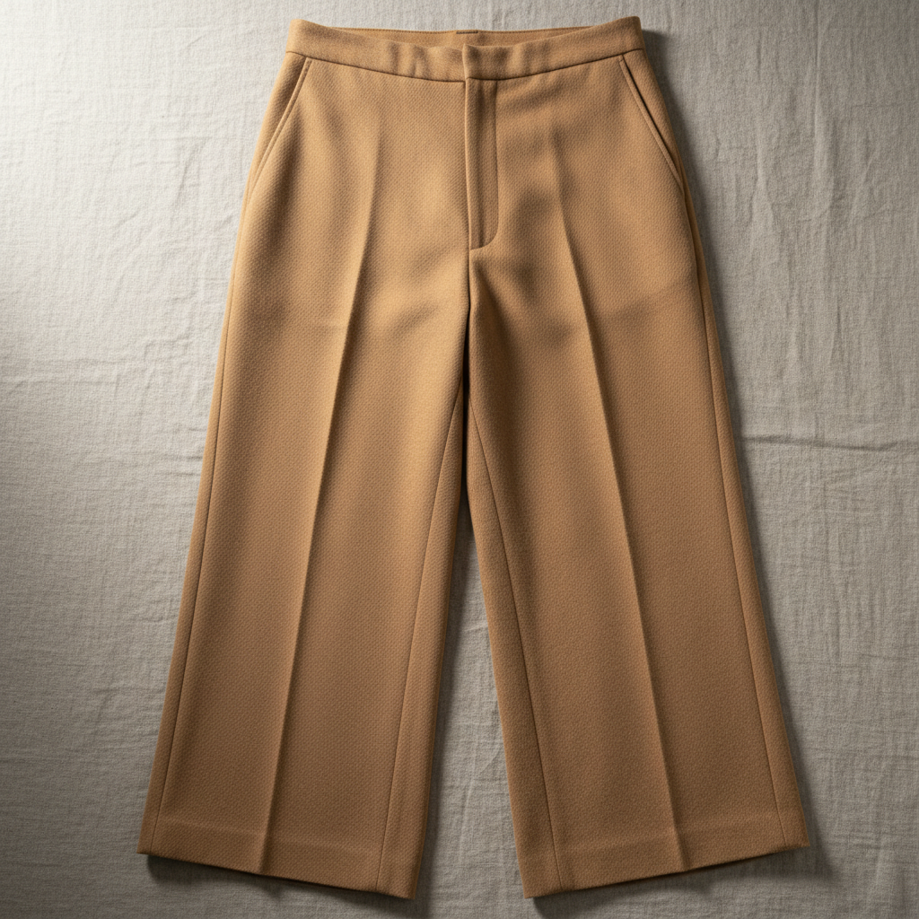 Slim Fit Trousers — Navy fashion item on clean background