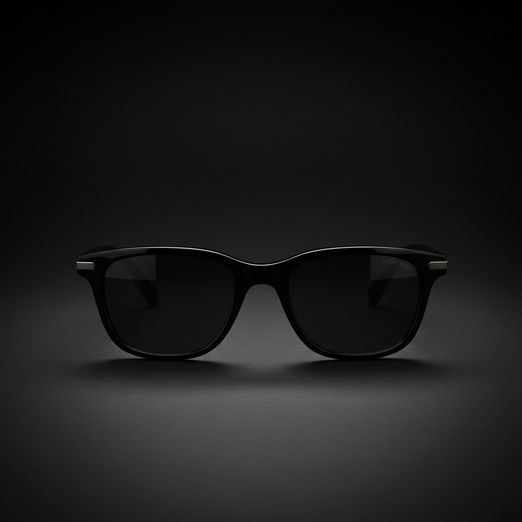 Gafas de sol negras de diseñador de alta gama