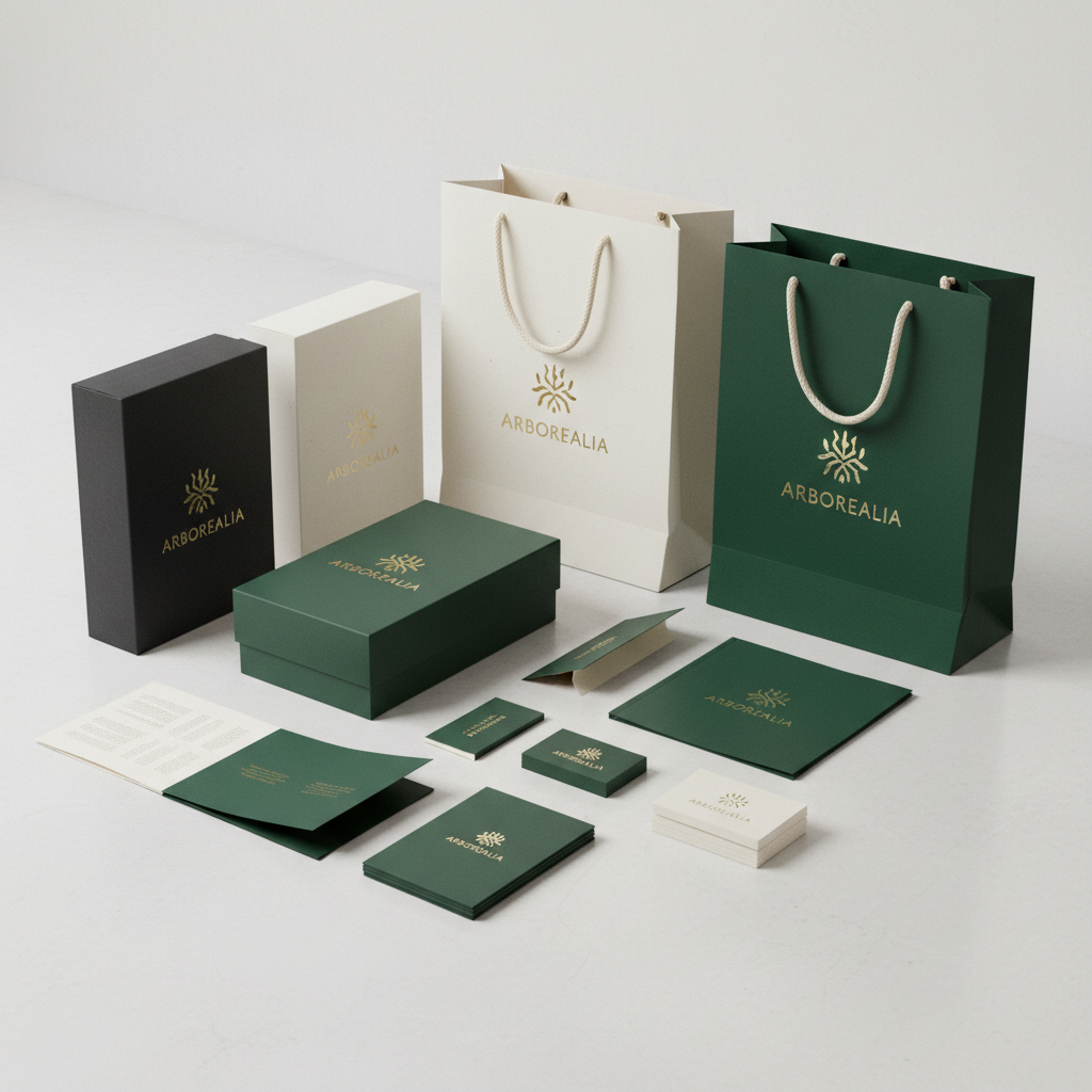 Premium chocolate products in high-barrier flexible packaging with luxurious printed design