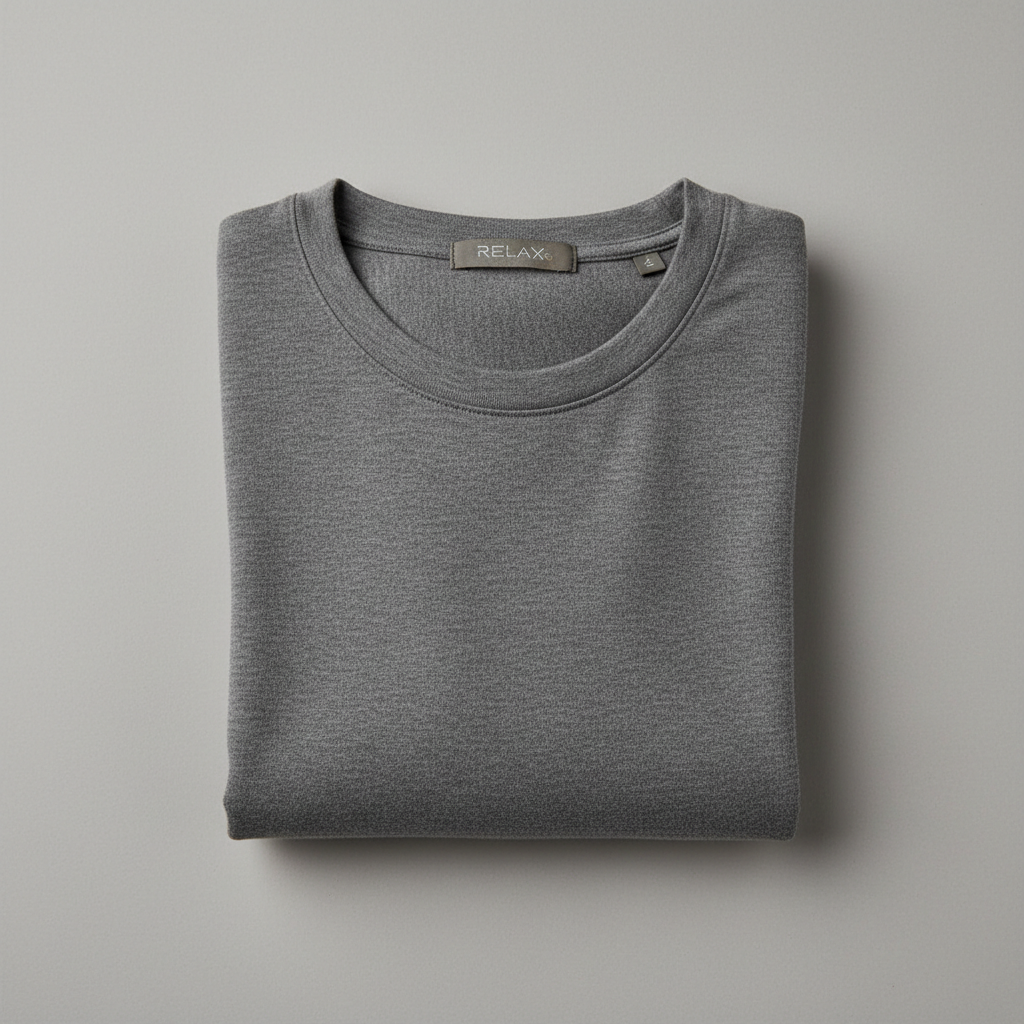 Therapeutic base layer texture showing ultra-smooth merino surface with minimal visual texture depth