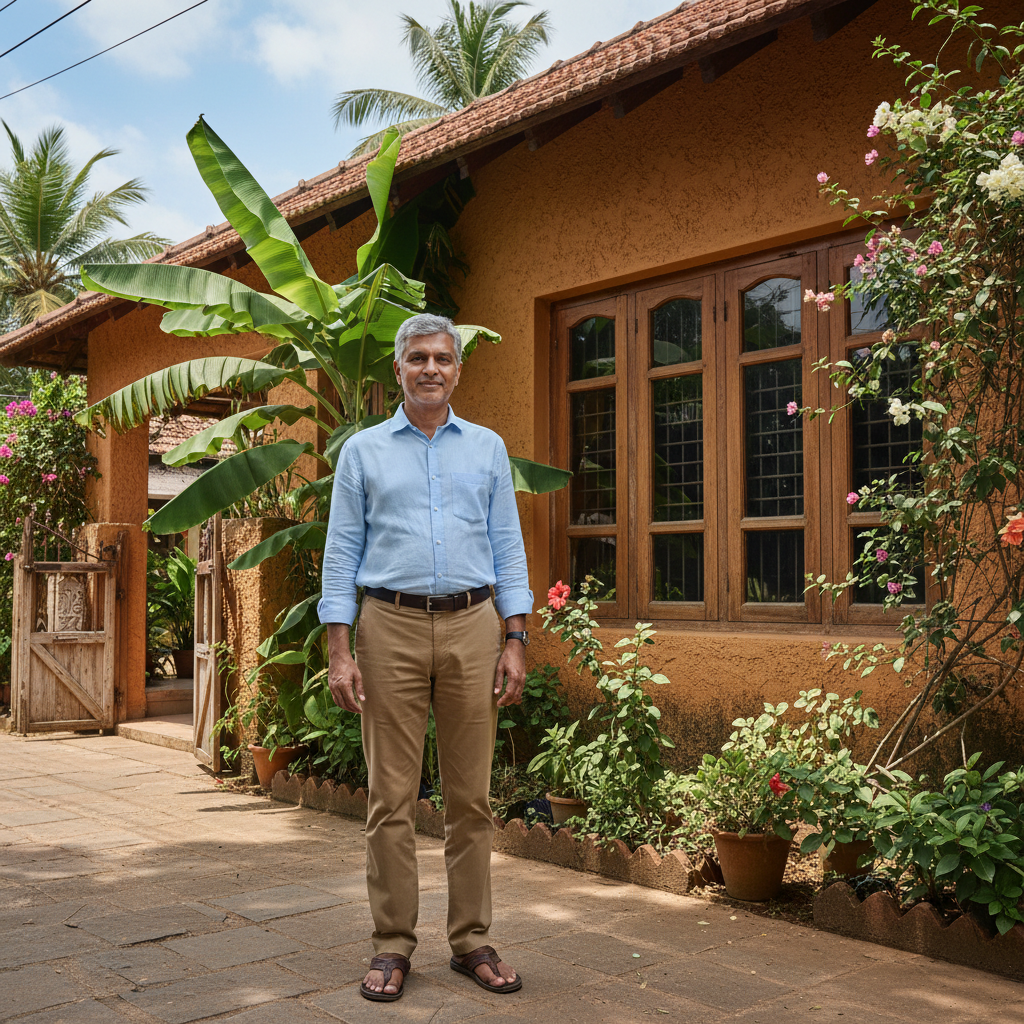 Venkat Srinivas, NRI investor from Bangalore who bought property in Maheshwaram