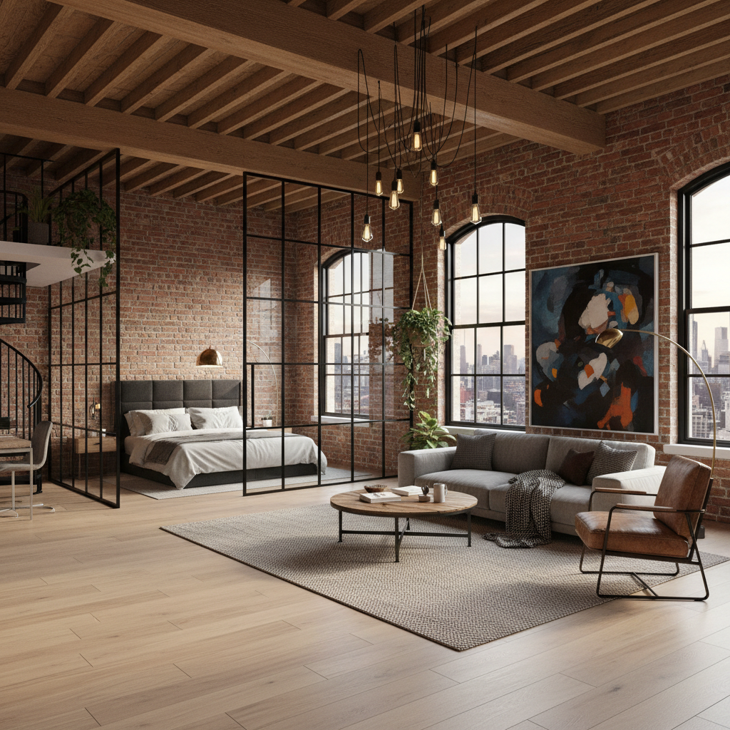 Photo du bien - Loft industriel Croix-Rousse à Lyon