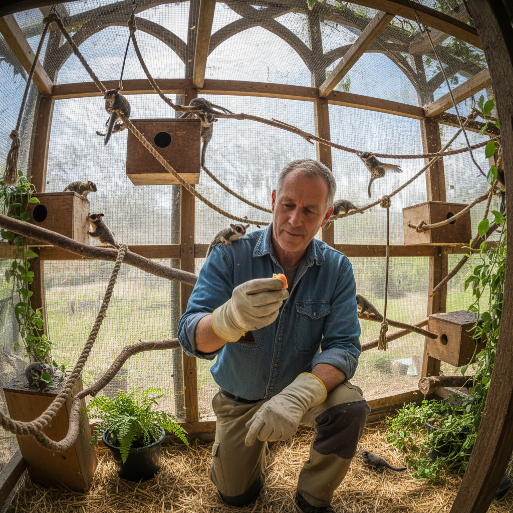 Devon Okafor, glider colony breeder from Seattle